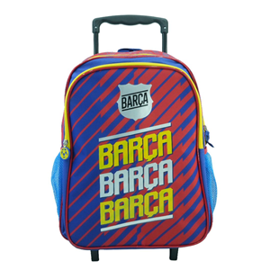 ست 6 در 1 کوله پشتی چرخدار 40 سانتی بارسلونا مدل Rainbow Max - Backpack - Trolly Bag - Promotion Items 6 in 1 - FC Barcelona